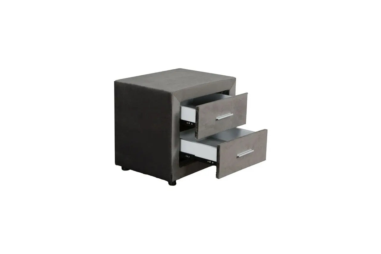 Noptiera tapitata dark grey Velvet WLS